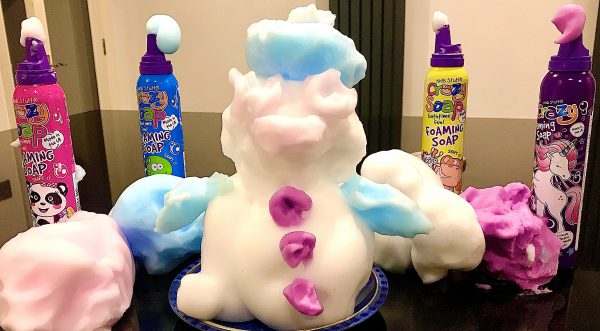 Crazy Foam Soap - Cool fun for Kids - Green or White - COOL FUN MAKES BATH  FUN! 