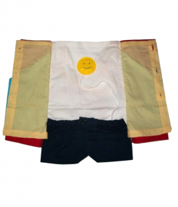 Demonstrating the activity apron