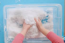 Add more water to your polymer snow to make slush.