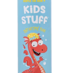 Kids Stuff Bathtime Fun Crazy Foaming Soap – Blue, 200ml can with cartoon dragon design