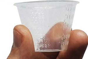 Graduated measuring cup