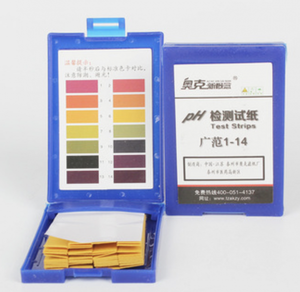 pH testing strips