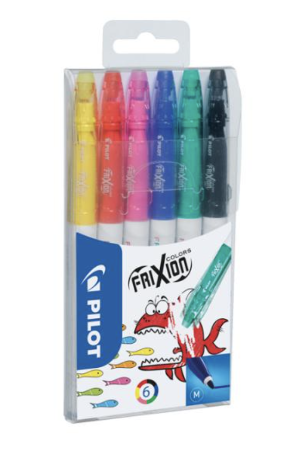 PILOT FRIXION COLOURS ERASABLE FELT TIP PENS - Science2Life